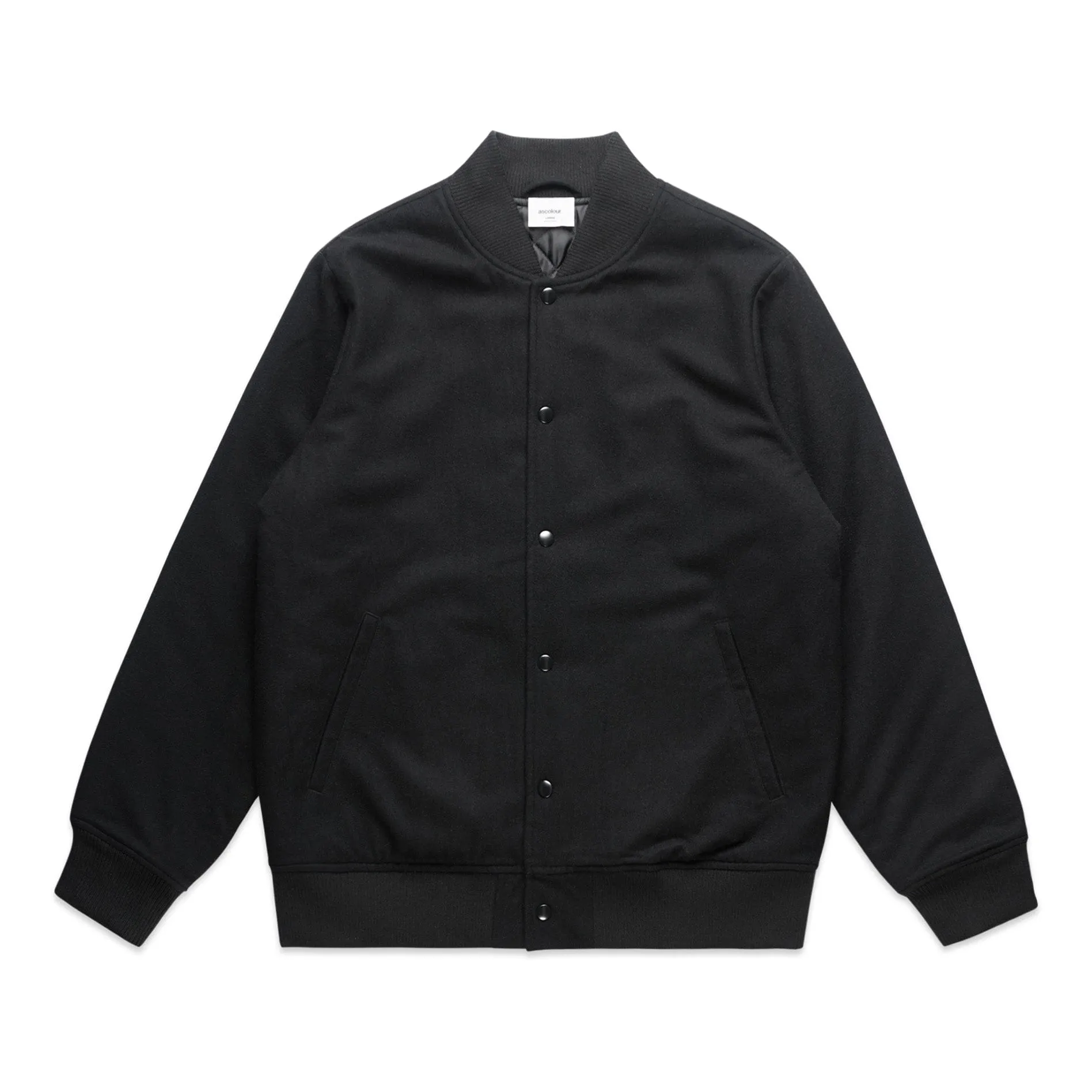 ASColour Mens Felt Bomber Jacket