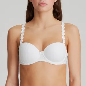 Avero Balcony Padded Bra - White