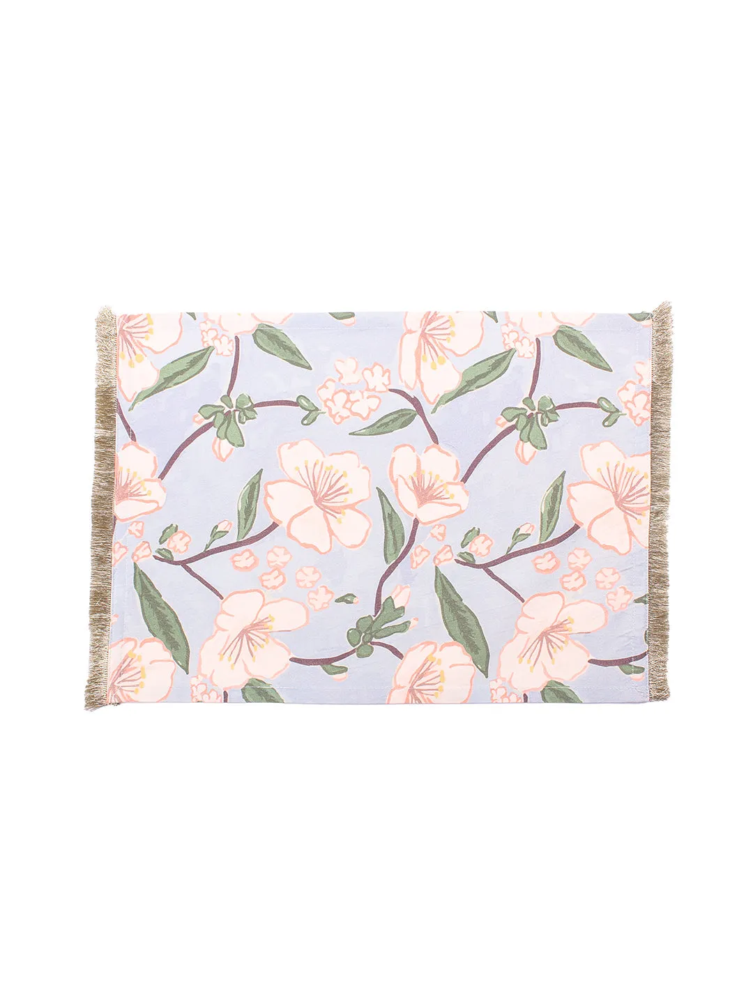 Badamwari - Set Of 2 Placemats (Blue)
