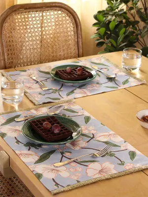 Badamwari - Set Of 2 Placemats (Blue)