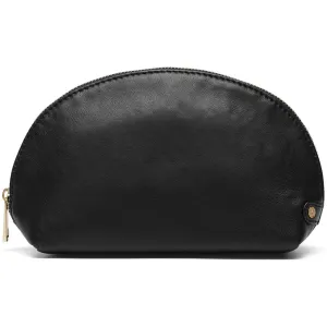 Beautiful cosmetic bag in soft leather quality / 15916 - Black (Nero)