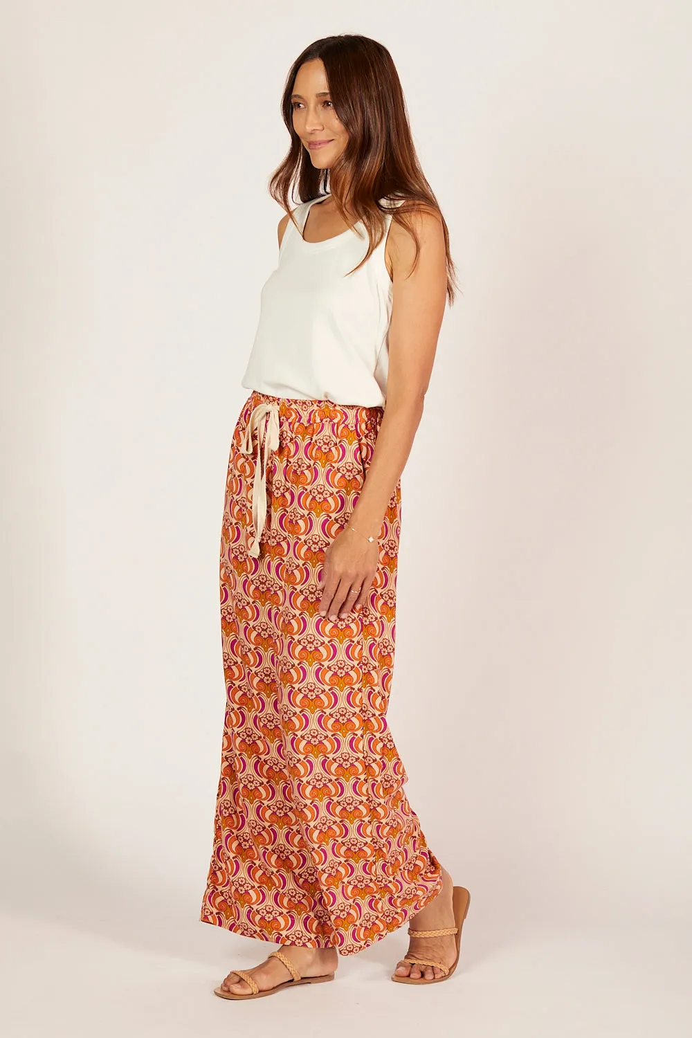 Breezy Relaxed Pant in Go Go