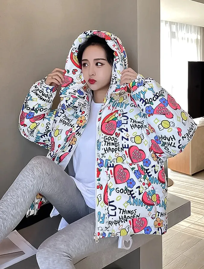 Bubble Coats Graffiti
