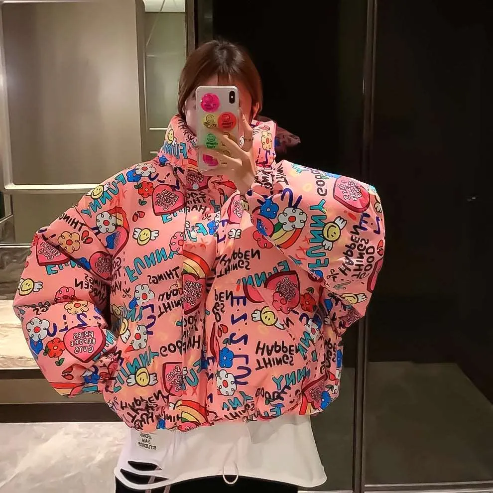 Bubble Coats Graffiti