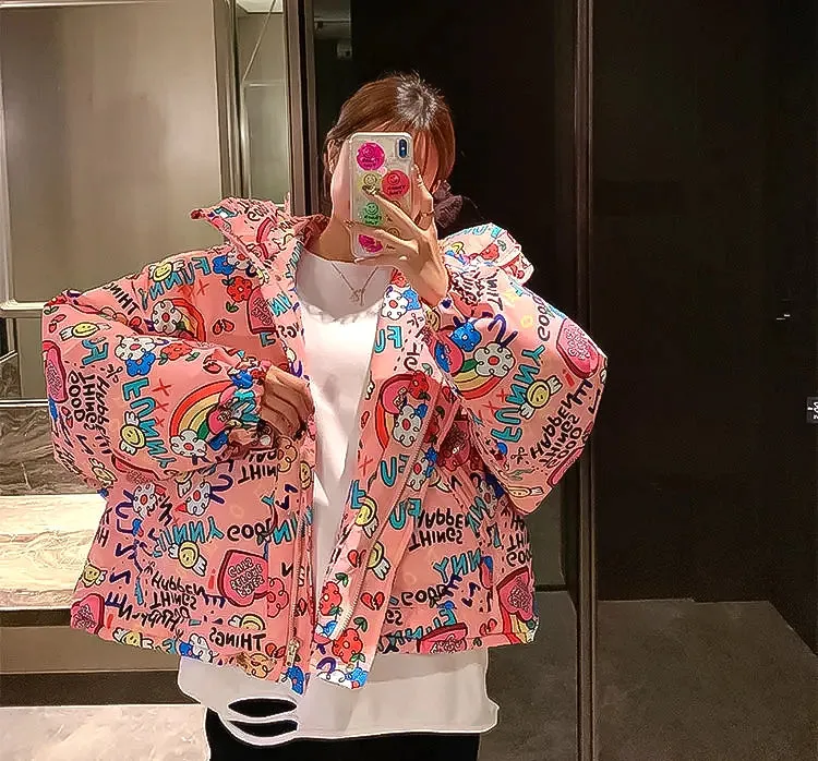 Bubble Coats Graffiti