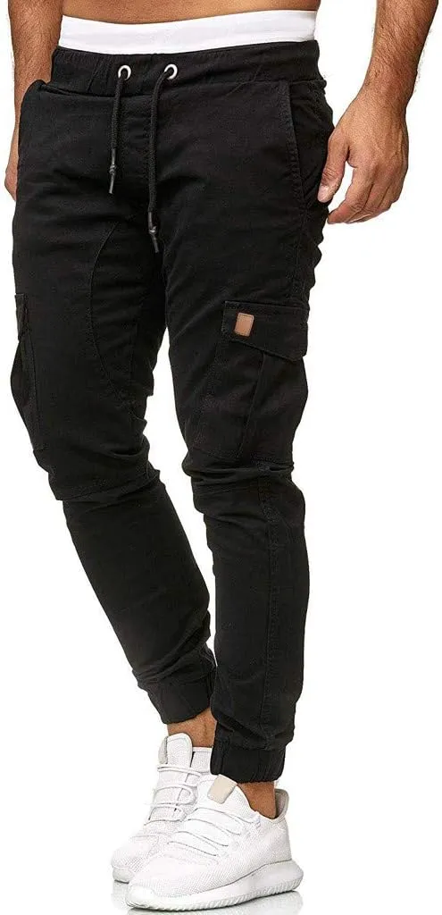 Cargo Sweatpants for Men Joggers Lounge Pants with Pockets Men's Jogger Sweatpants Mens Sweatpants Cargo Lightweight