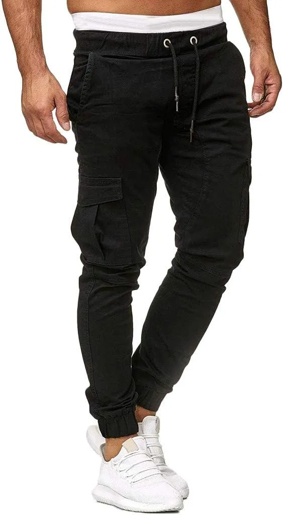 Cargo Sweatpants for Men Joggers Lounge Pants with Pockets Men's Jogger Sweatpants Mens Sweatpants Cargo Lightweight