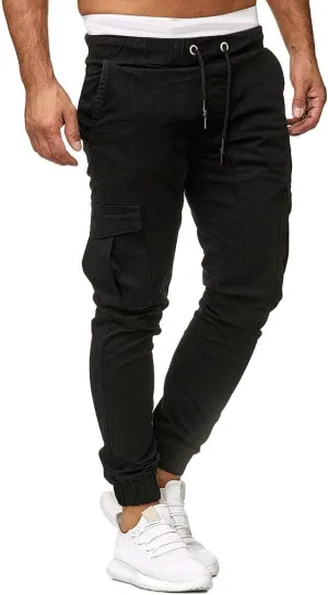 Cargo Sweatpants for Men Joggers Lounge Pants with Pockets Men's Jogger Sweatpants Mens Sweatpants Cargo Lightweight
