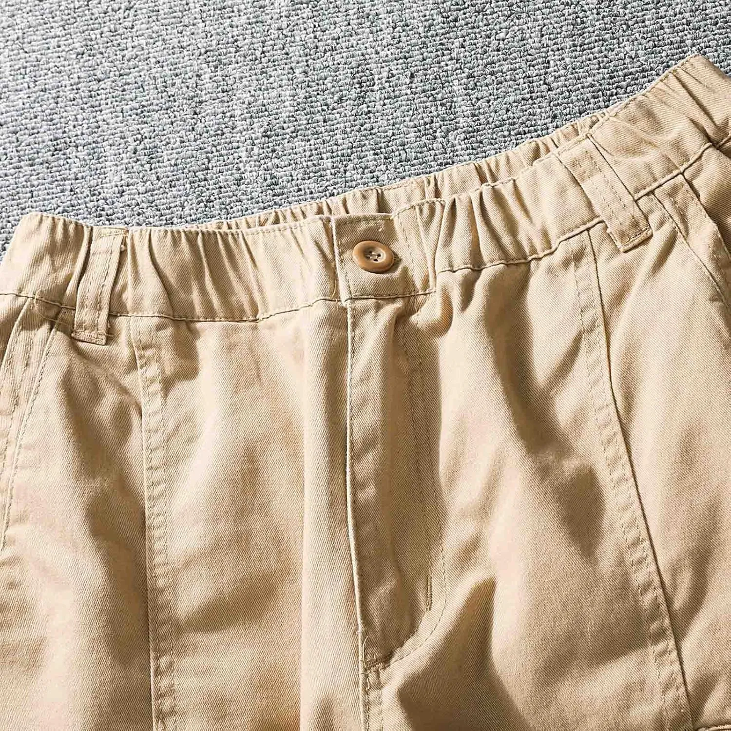 Cargo Trousers for Men with Pockets Mens Cargo Pants Casual Drawstring Athletic Jogger Sports Outdoor Trousers Mens