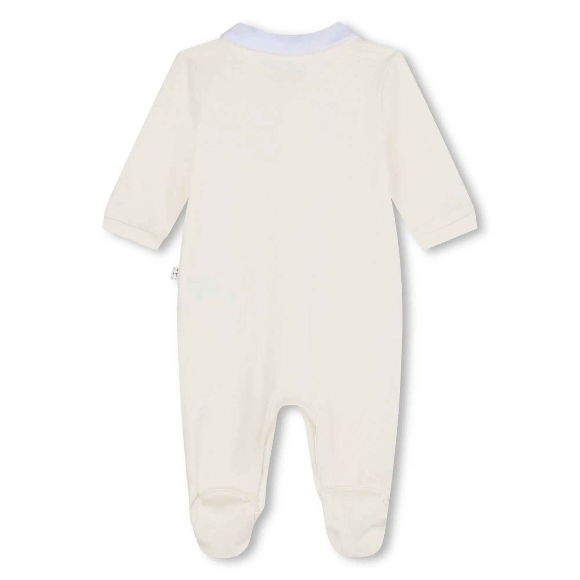Carrement Beau Cotton Romper Soft Yellow