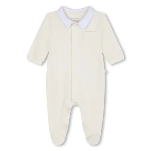 Carrement Beau Cotton Romper Soft Yellow