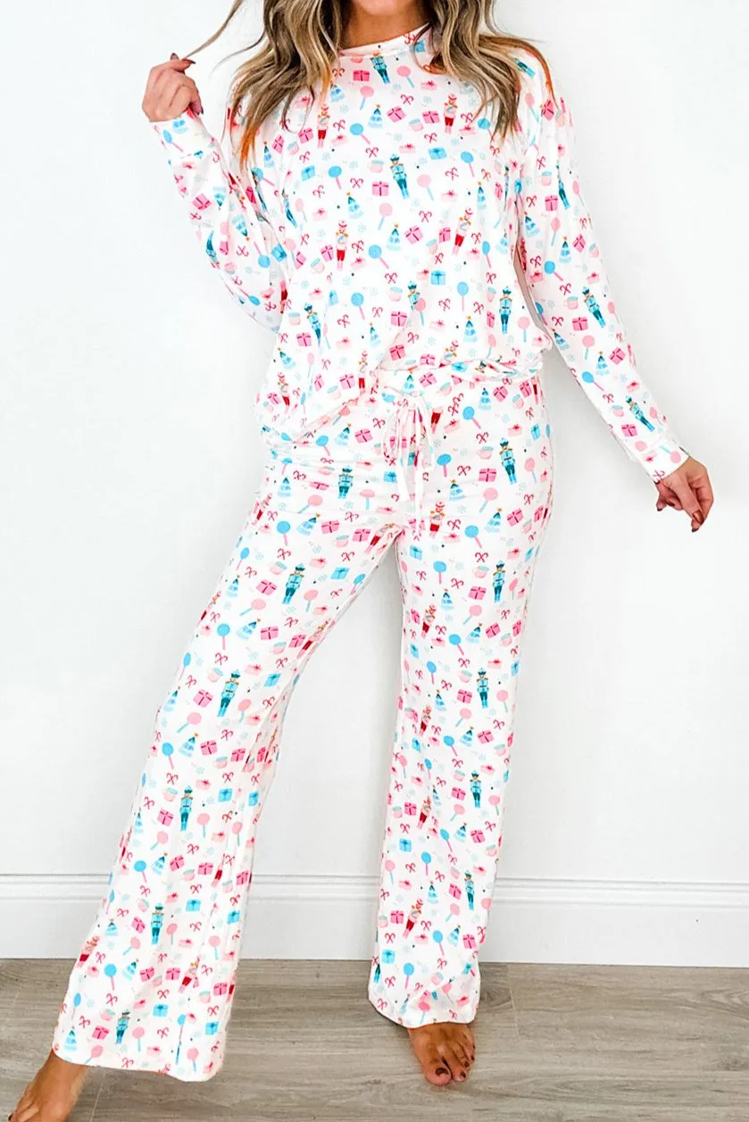 Christmas Top and Pants Lounge Set