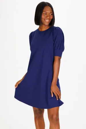 Duffield Lane Jennifer Dress Royal Navy