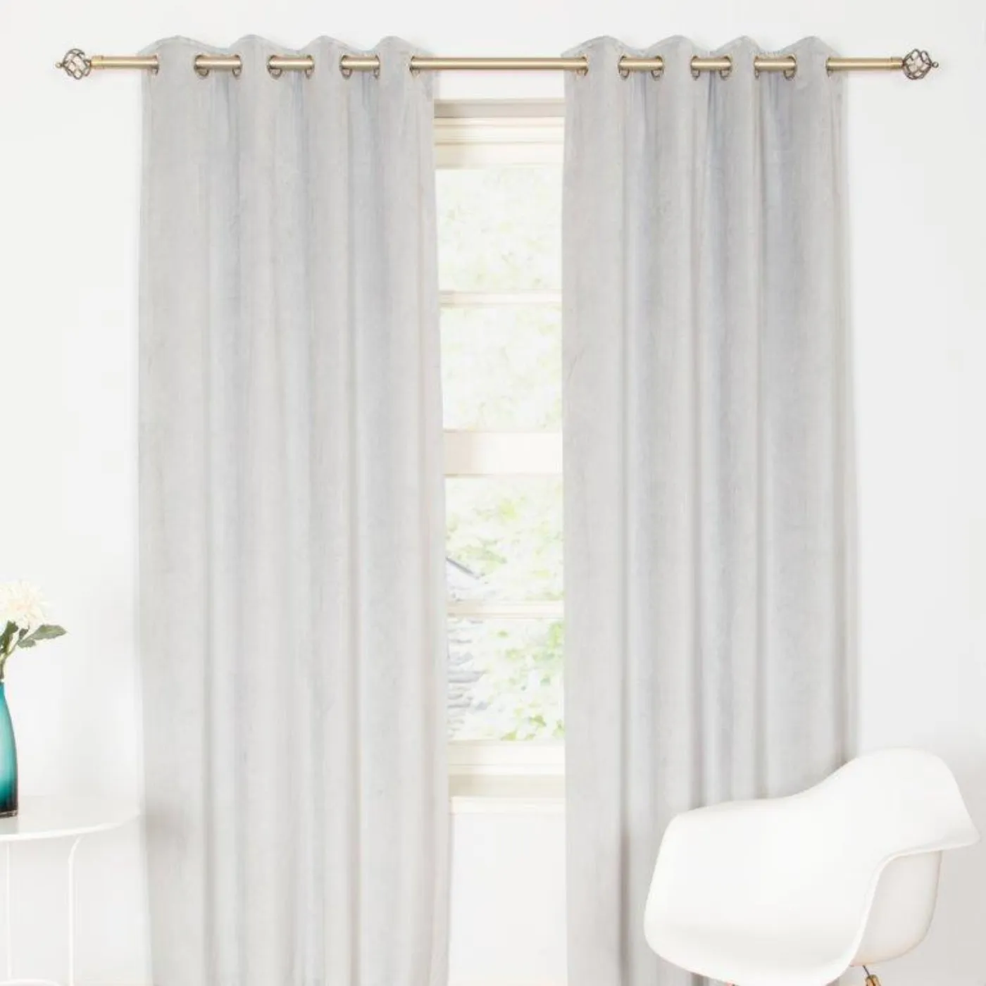 EA Delaney Velvet Elegance | Ring Top Ready Made Curtains
