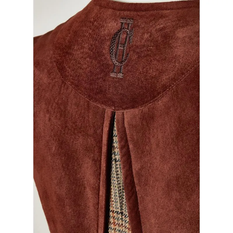 Holland Cooper Tweed Field Vest - Bourbon Tweed