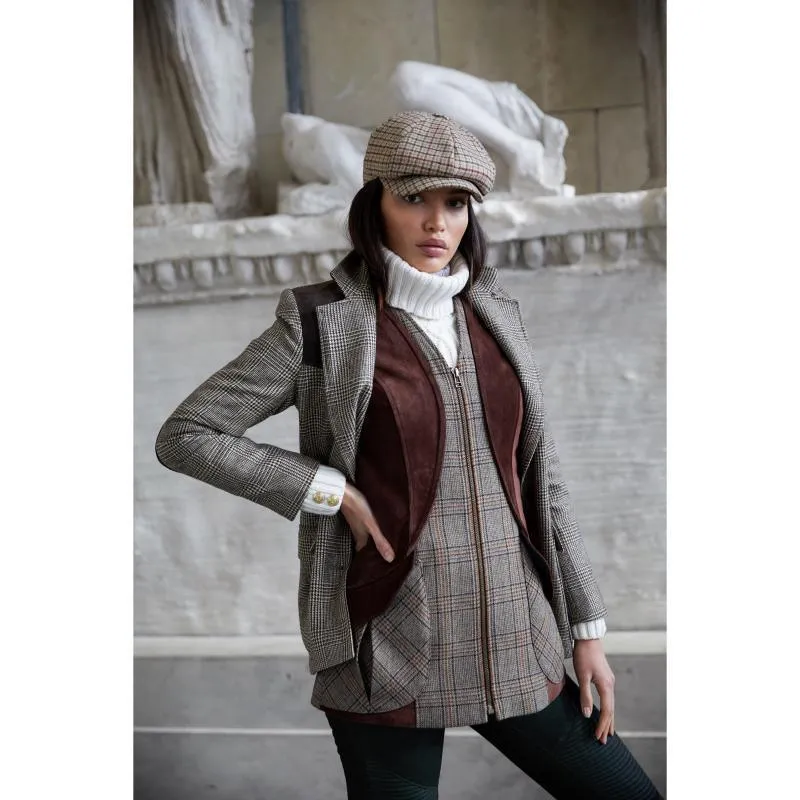 Holland Cooper Tweed Field Vest - Bourbon Tweed