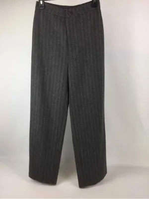 Lili Sidonio Women Size S Gray NWT Striped Wide Leg Pants