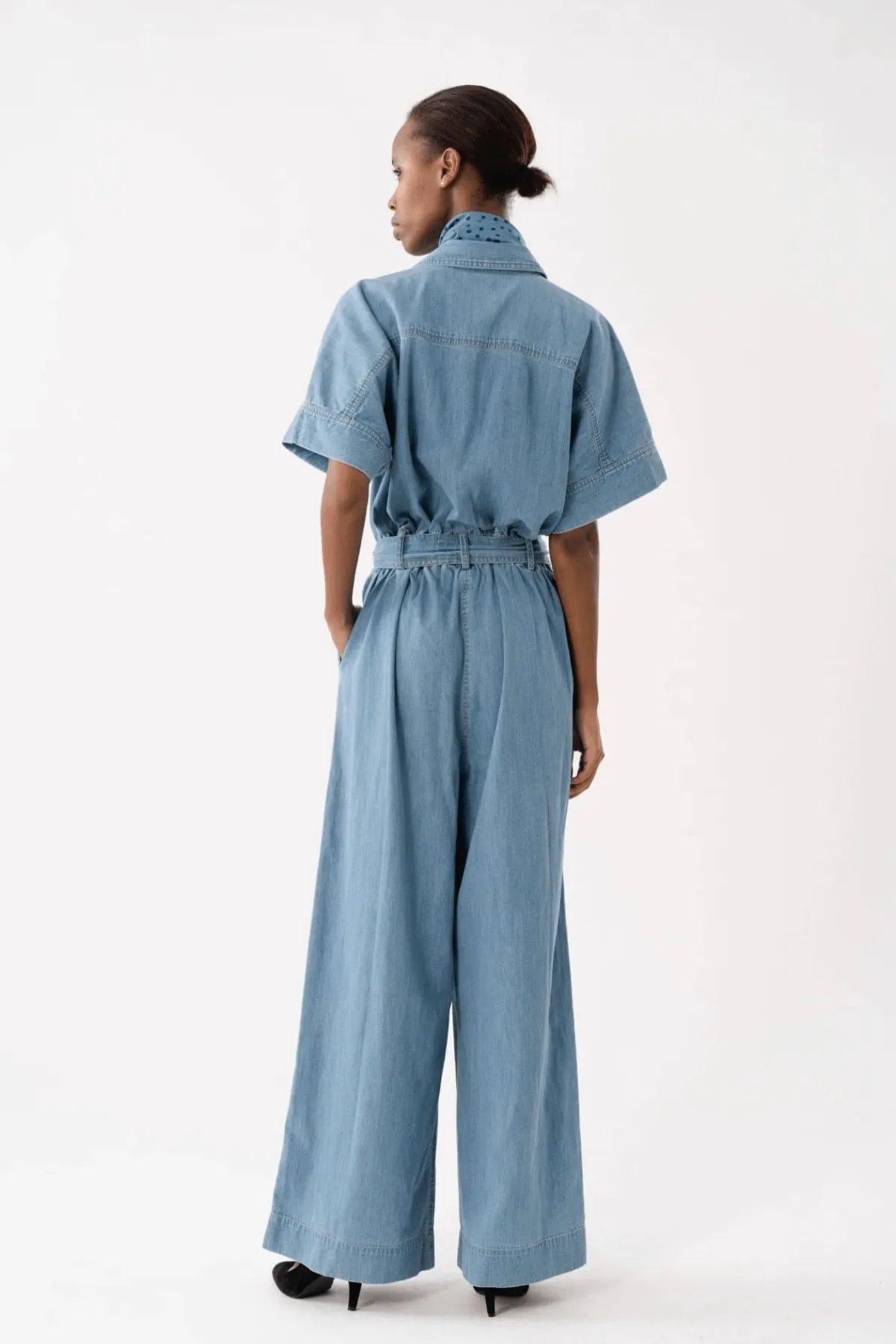 MATHILDE JUMPSUIT LIGHT BLUE