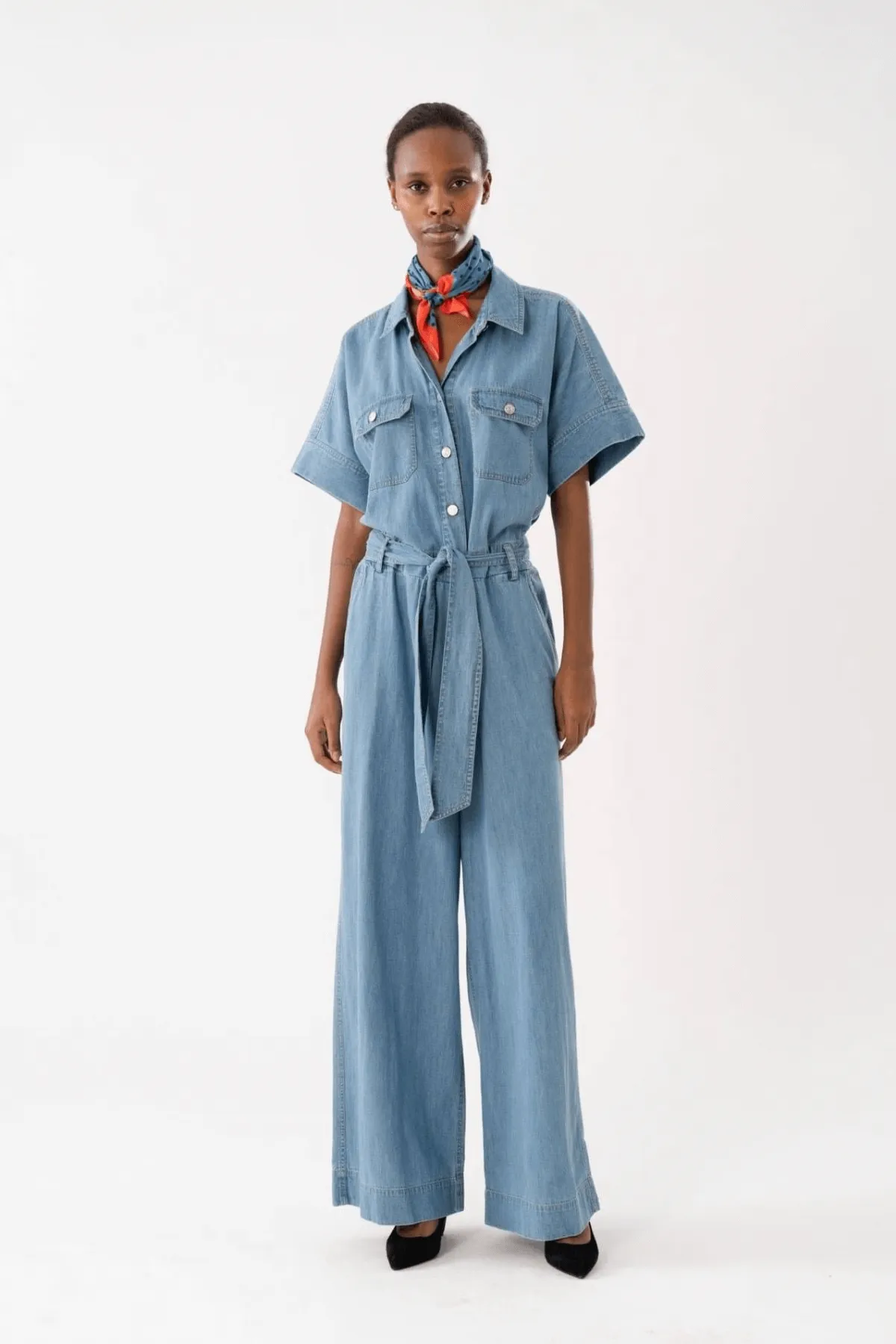 MATHILDE JUMPSUIT LIGHT BLUE