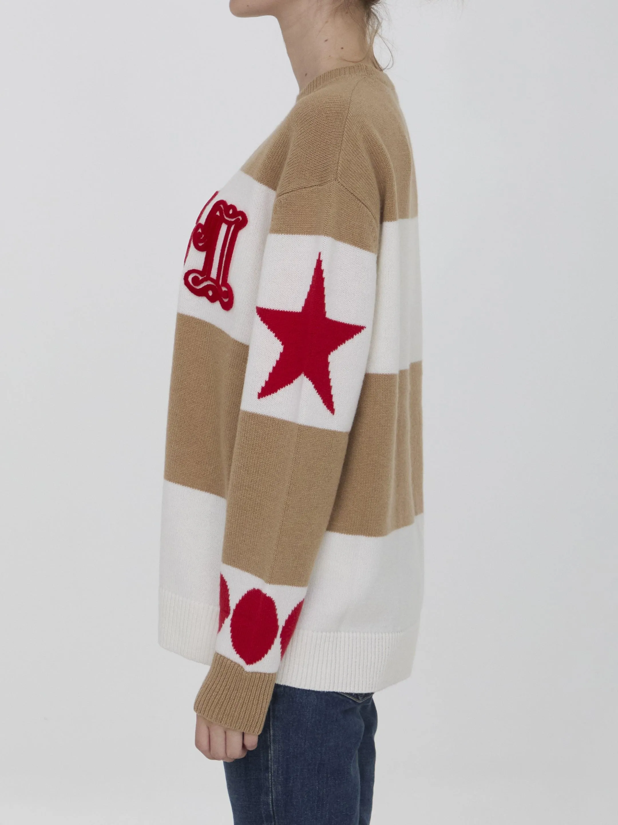 Max Mara Dirce Oversized Wool and Cashmere Sweater