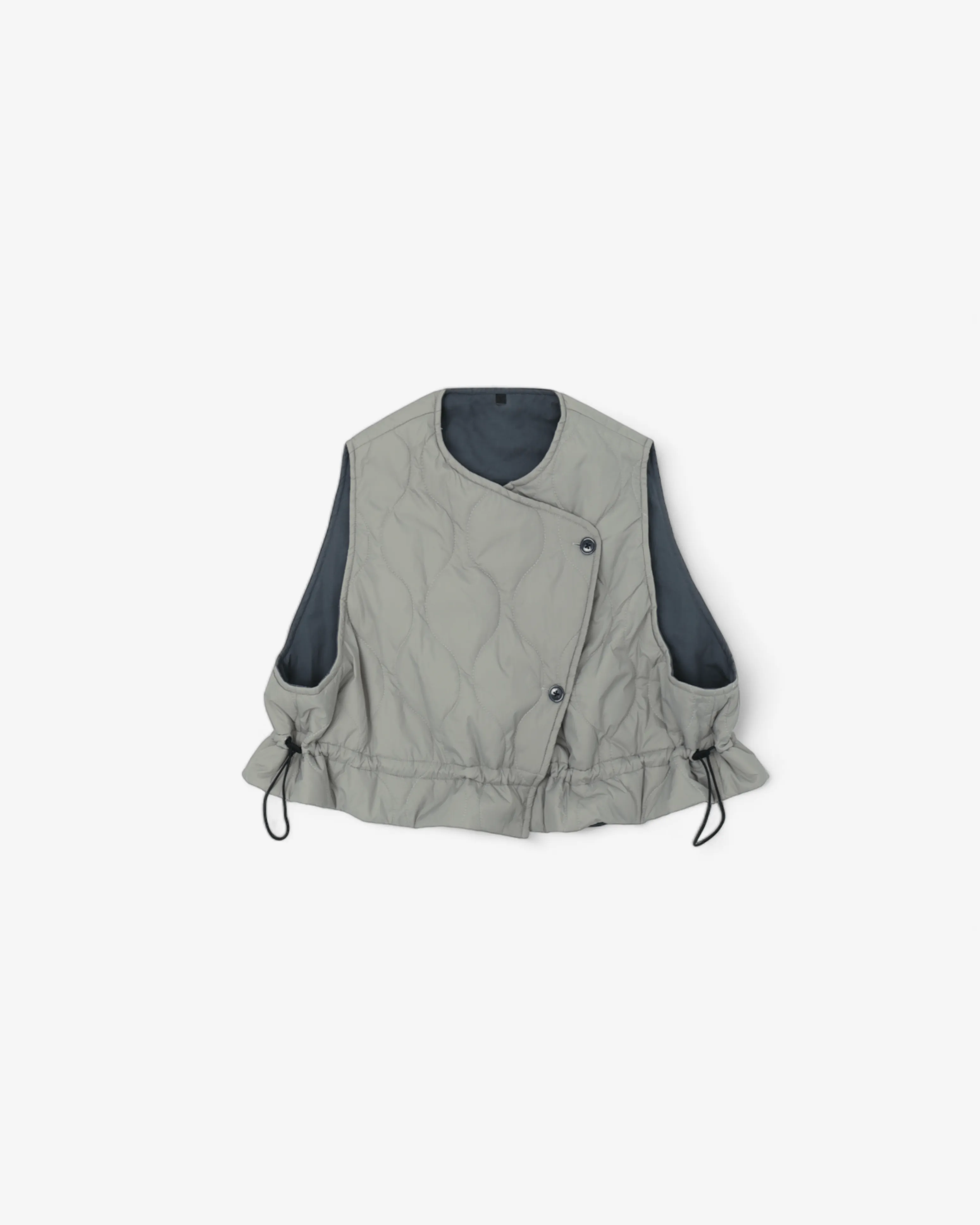 MRS.WORKWARE REVERSIBLE LINER SHORT VEST #694