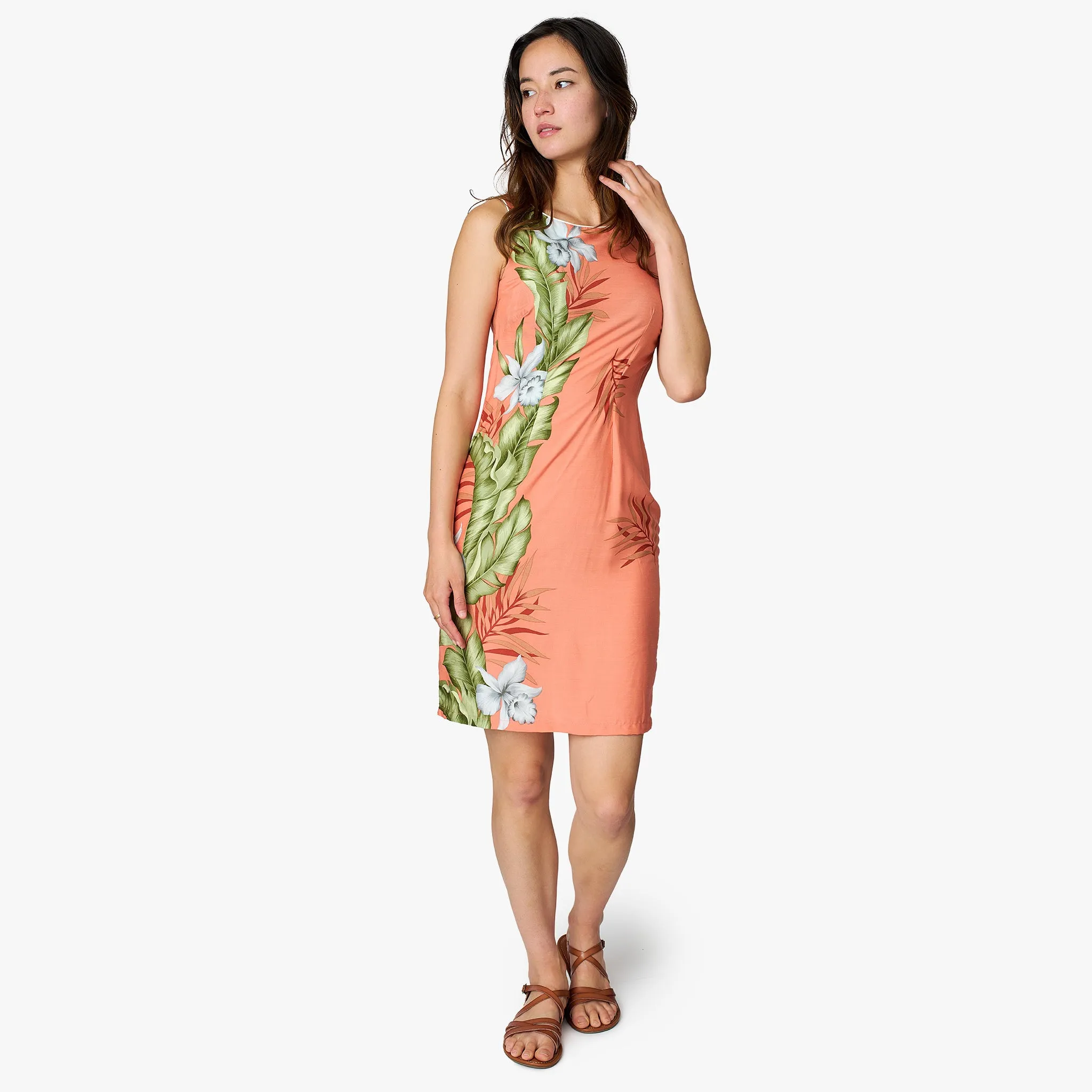 Orchid Panel Short Dress