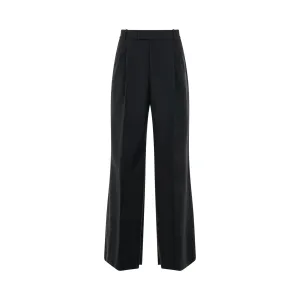Oversized Tailored Baggy Pants in Black