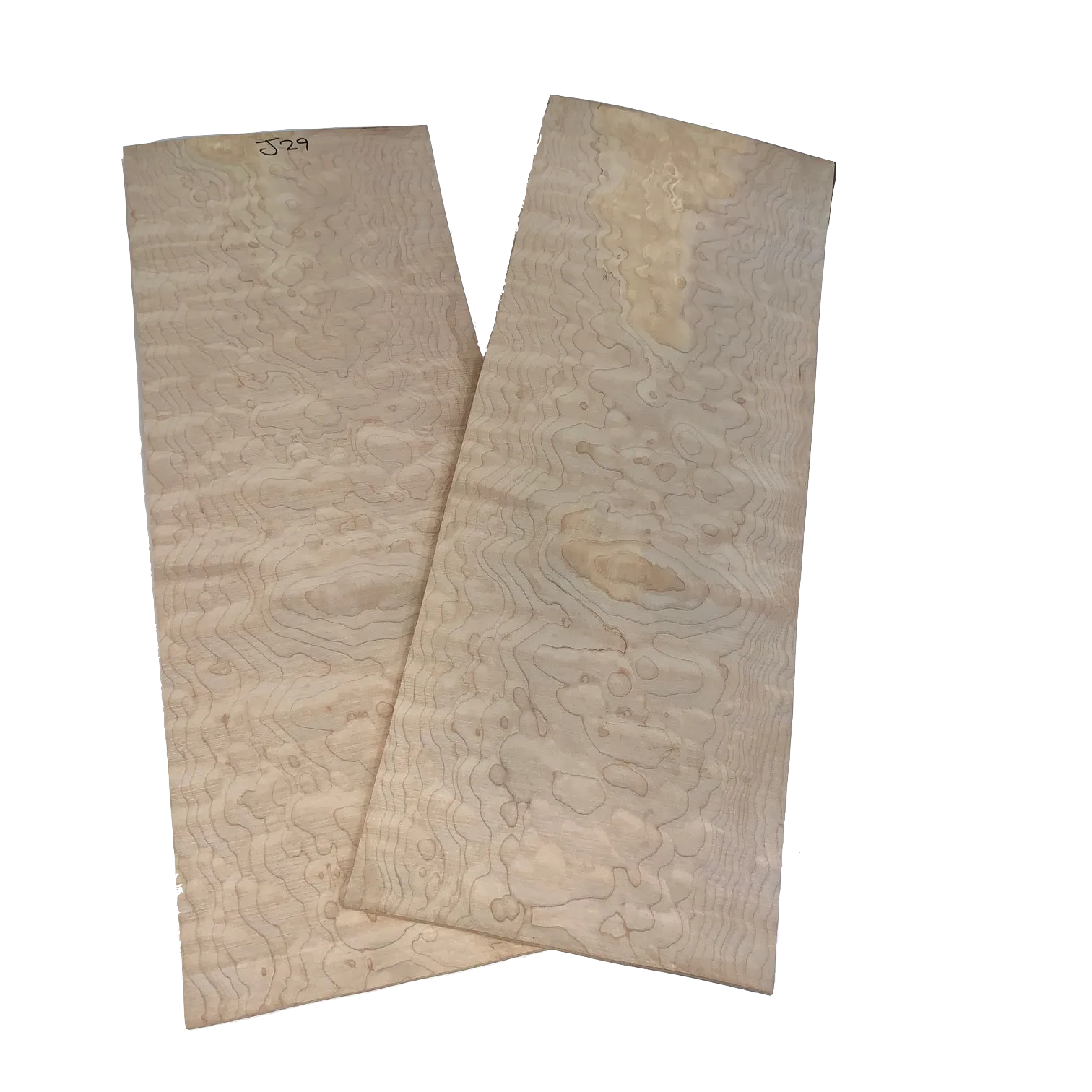Quilted Soft Maple AA Set Tops