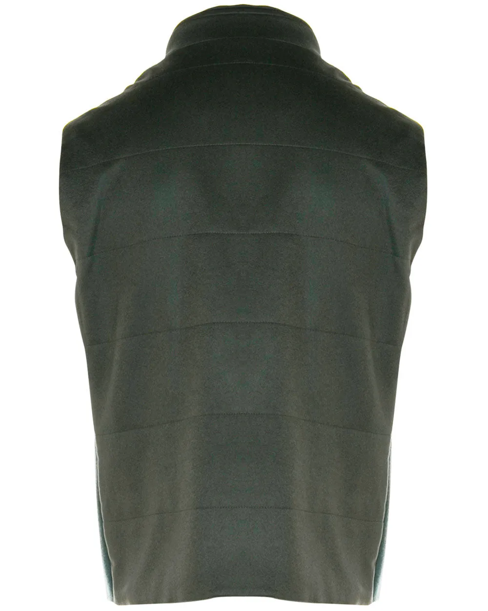 Teal Pure Cashmere Vest