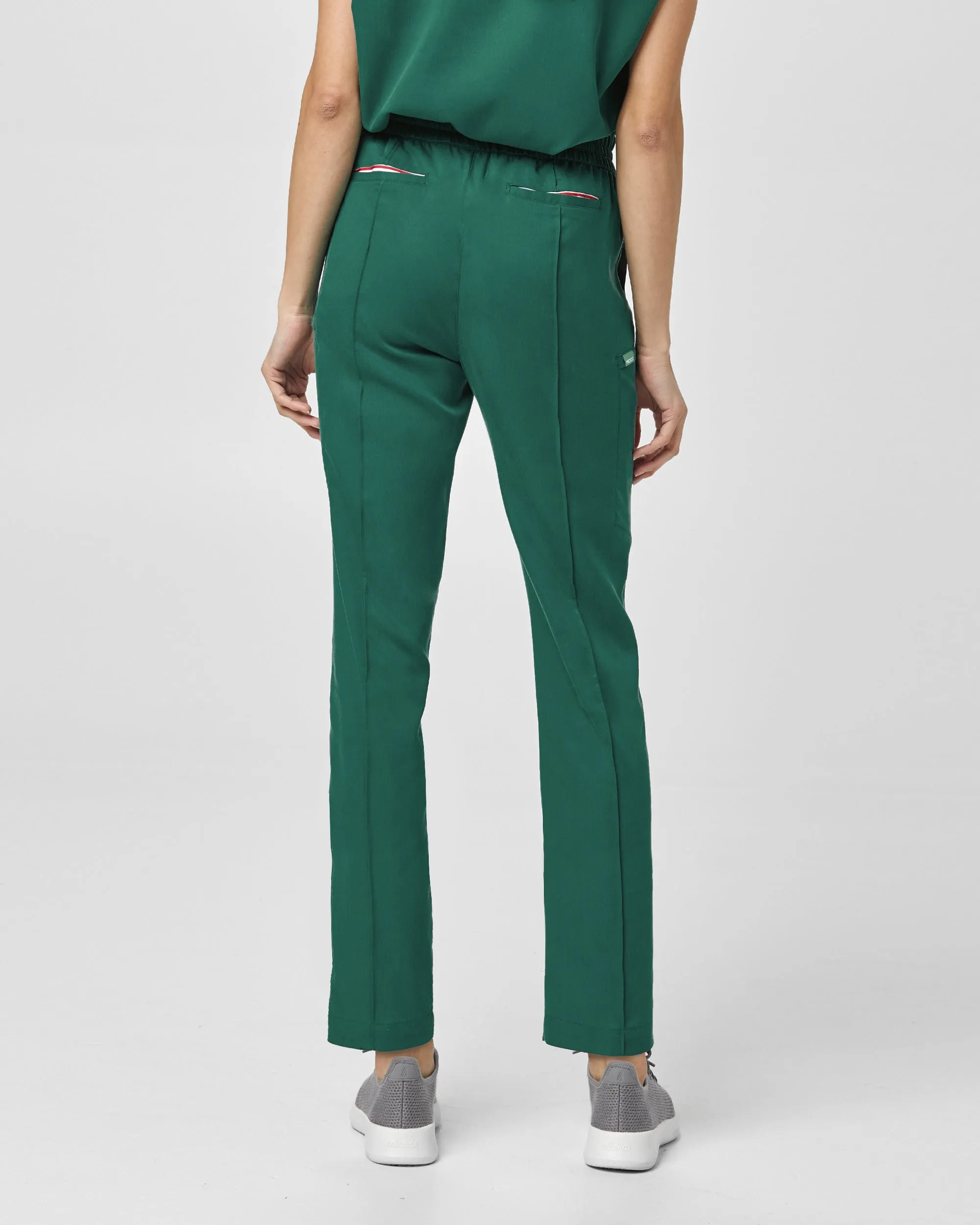 TENCEL™ Sicily‎ ‎ Pintuck Tapered Scrub Pants (Final Sale)