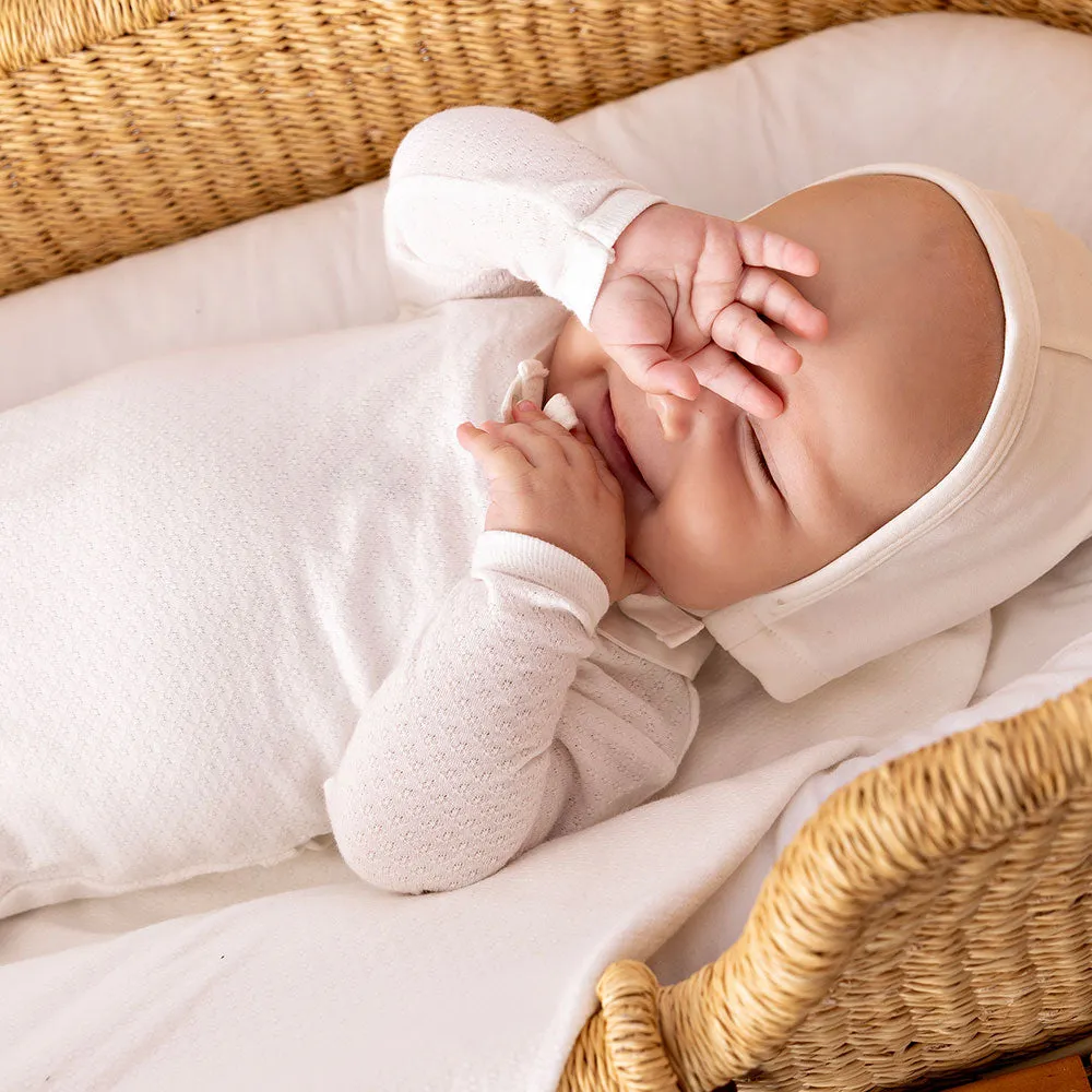 Textured Elegance Girls Layette Set