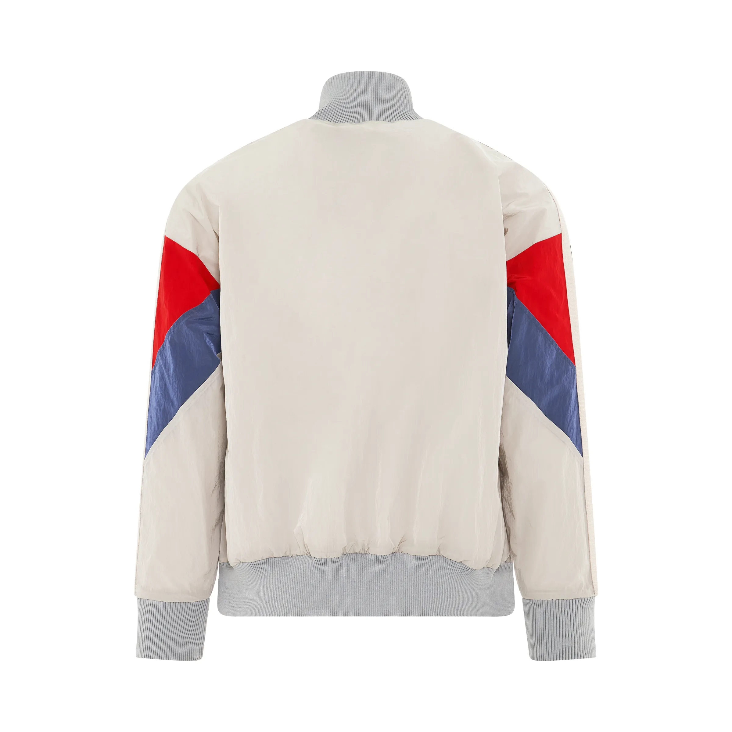 V Colorblock Windbreaker in Grey/Black