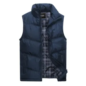 West Louis Casual Male Cotton-Padded Men's Vest