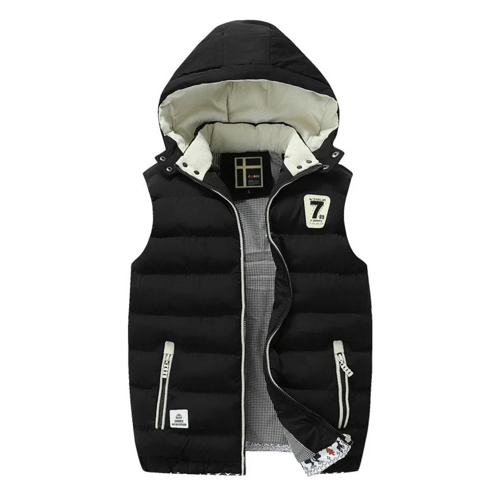 West Louis Cotton-Padded Sleeveless Jacket