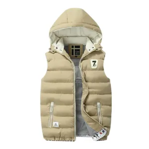 West Louis Cotton-Padded Sleeveless Jacket