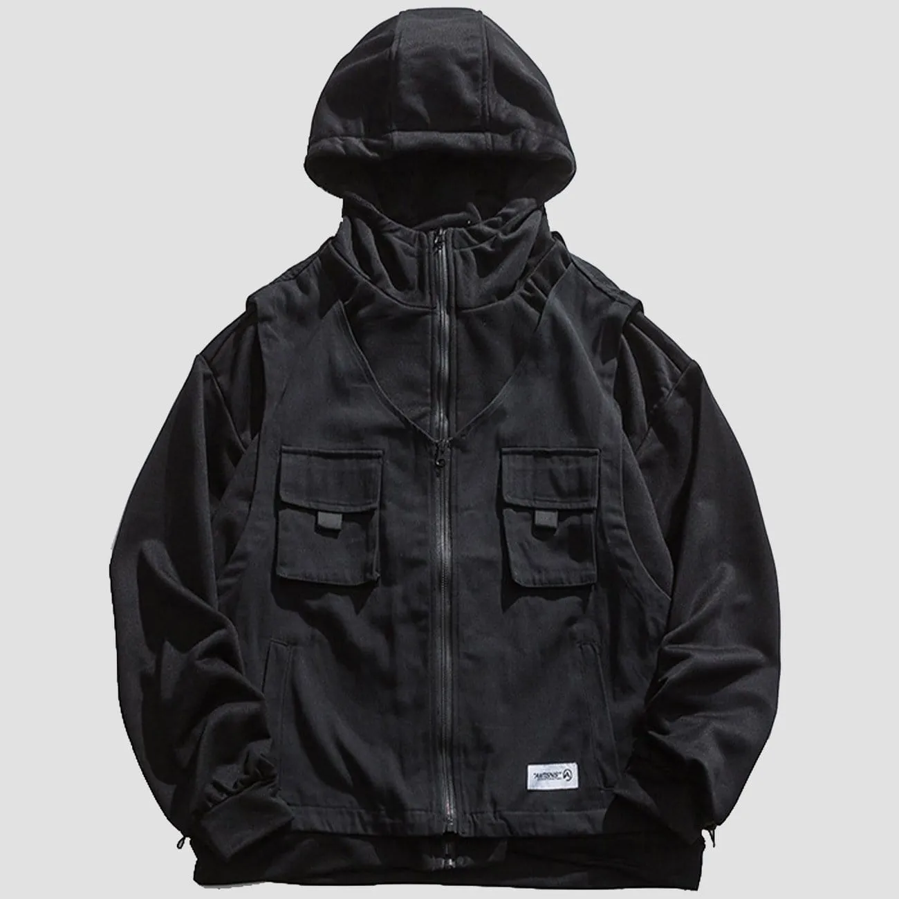 WLS Double Piece Splicing Vest Jacket